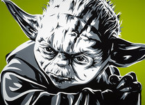 Star Wars Artwork Star Wars Artwork Yoda (AP)